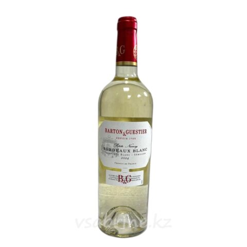 Вино B&G Bordeaux Blanc белое сухое 11% 0.75л
