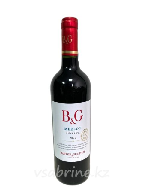 Вино B&G Merlot Красное Сухое 13.5% 0.75л
