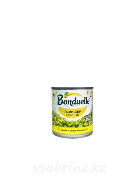 Горошек зеленый Bonduelle 170гр ж/б