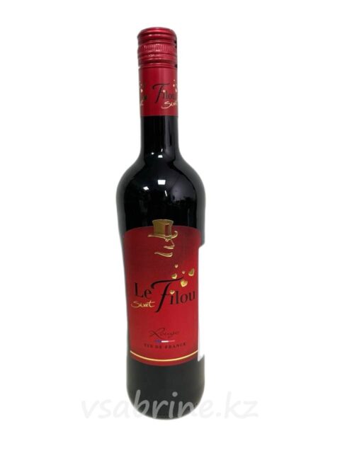 Вино Le Filou Sweet Rouge Красное Полусладкое 11.5% 0.75л