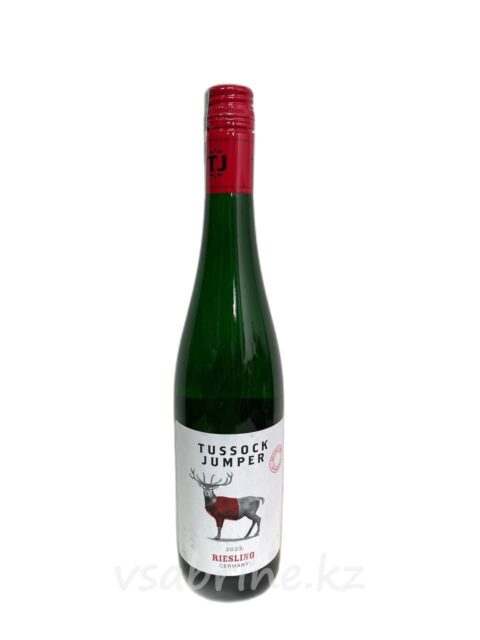 Вино Tussock Jumper Riesling белое полусухое 10% 0.75л