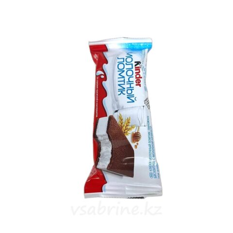 Шоколадный батончик ferrero kinder милк слайс бисквит 28г