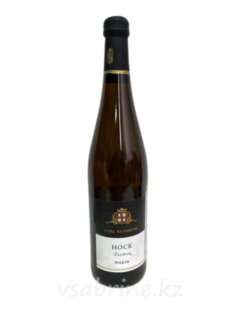 Вино Carl Klomberg Hock Rhein белое 8,5% 0,75 л
