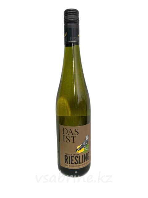 Вино Das Ist Riesling белое полусладкое 10% 0.75л