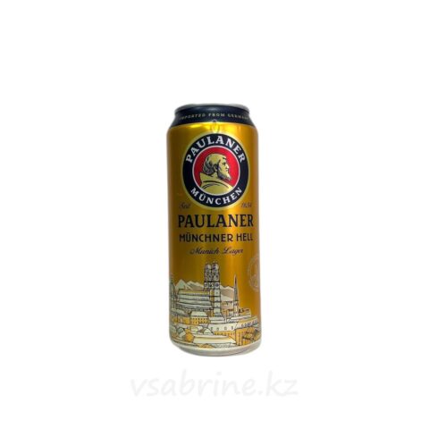 Пиво Paulaner Munchner 0.5 4.9% ж.б