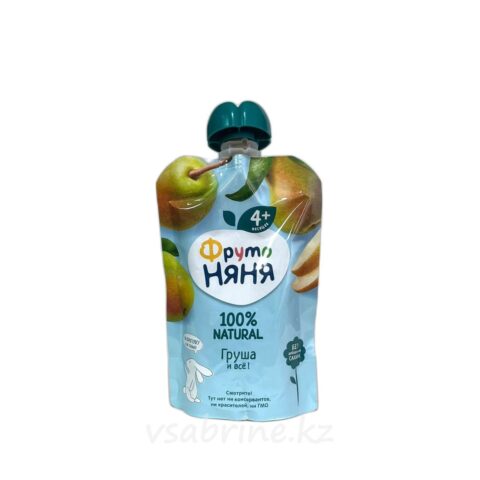 Пюре Фруто-Няня Груша с 4 Месяцев 90г