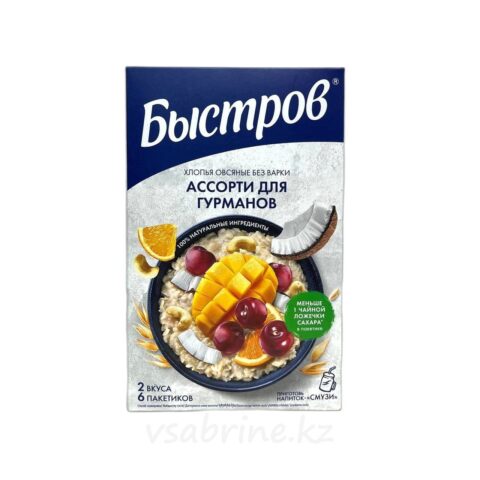 Каша Быстров вишня манго 228гр