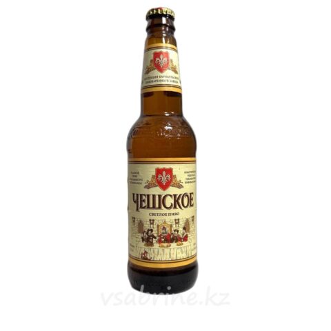 Пиво Чешское светлое 4,6% 0,5 л