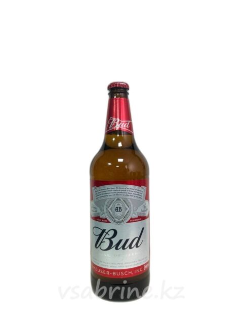 Пиво Bud светлое 5% 750мл ст.б