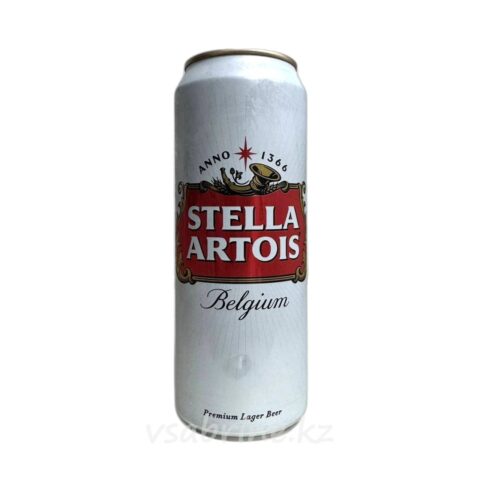 Пиво stella artois светлое 5.0% жб 0.45л