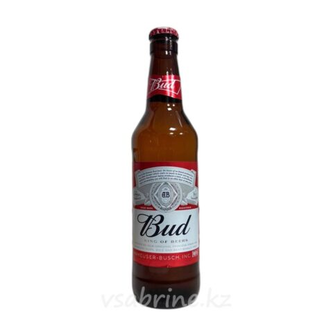 Пиво Bud светлое ст/б 0,44л