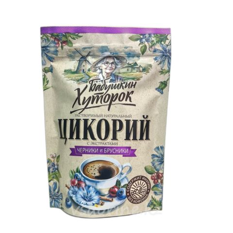Цикорий растворимый Бабушкин Хуторок черника и брусника 200 г