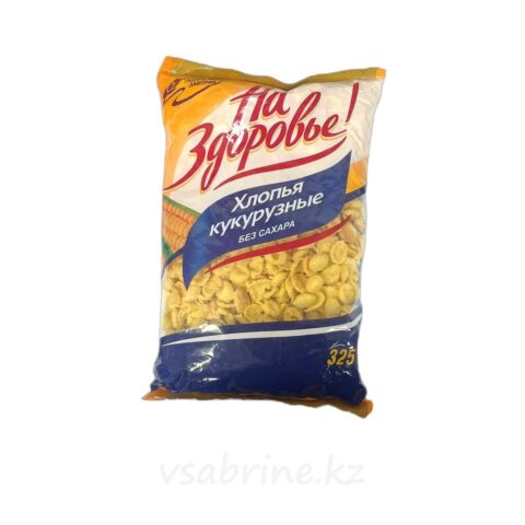 Хлопья На Здоровье кукурузные без сахара 325г
