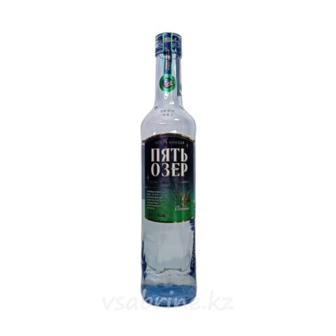 Водка Пять Озер Особая 40% 0.5л