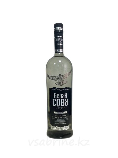 Водка Белая сова 40% 0.7л