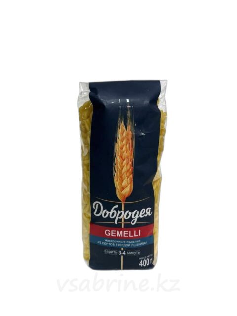 Макароны Добродея gemelli 400 гр м.у