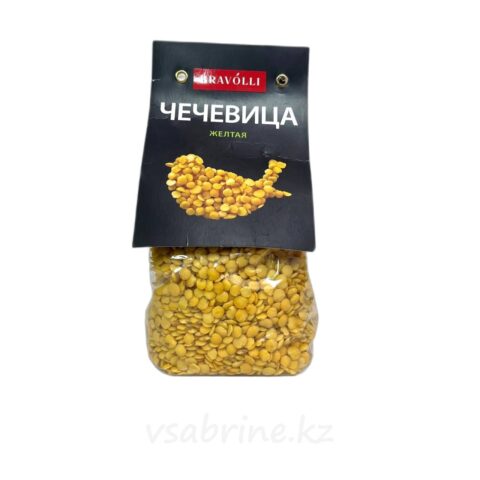 Крупа,Ярмарка уникальная коллекция чечевица желтая 350гр