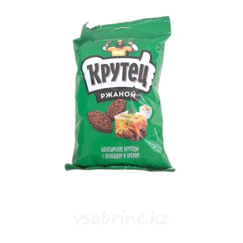 Сухарики Крутец со вкусом холодец с хреном 100гр