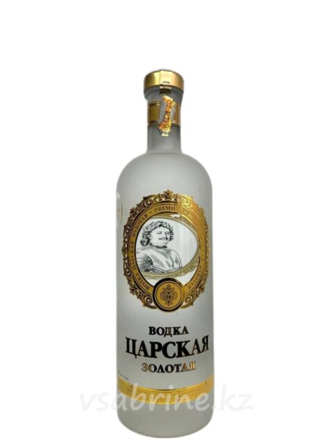 Водка Царская Золотая 40% 1л