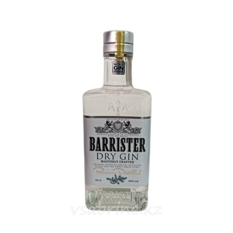 Джин Barrister Dry 40% 0.5 л