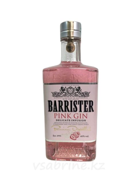 Джин Barrister Pink 40% 0,7л