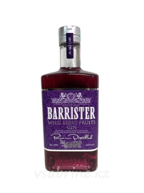 Джин Barrister Wild Berry Fruits 40% 0.7л