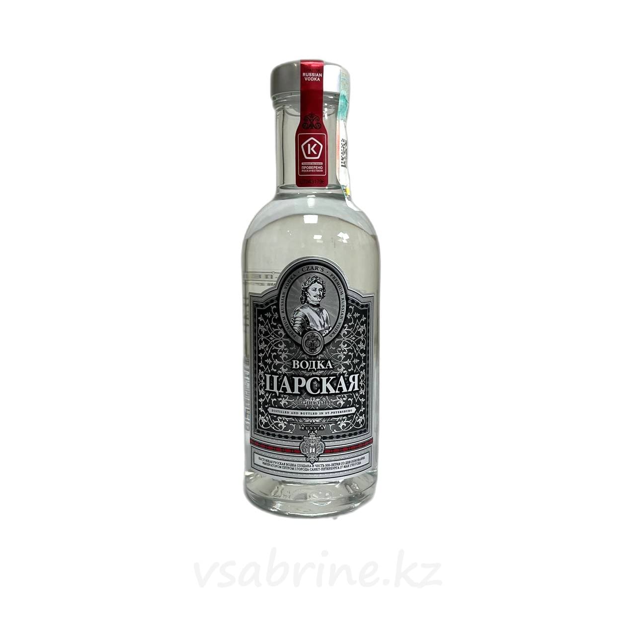 Водка Царская Оригинальная 40% 0,35л