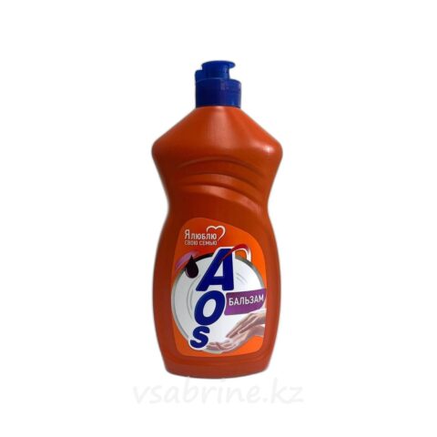 Средство для мытья посуды aos масло розы 500мл