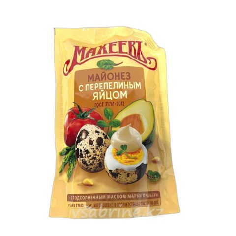 Майонез Махеевъ с перепелиным яйцом 770 г.
