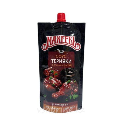 Соус Махеевъ терияки с соусовым соусом 230 гр