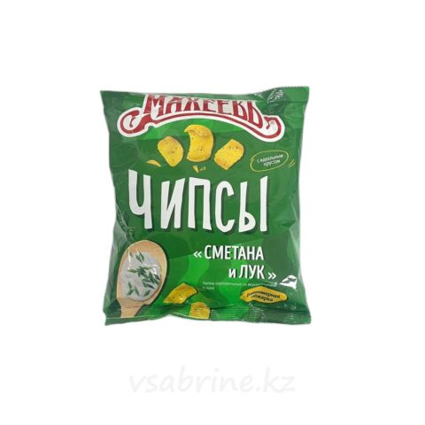 Чипсы Махеевъ сметана и лук 80г