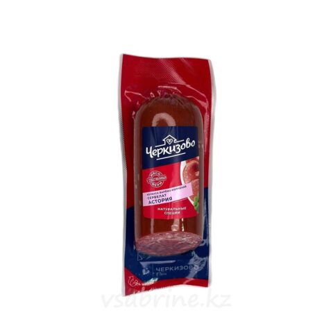 Колбаса ЧЕРКИЗОВО СЕРВЕЛАТ АСТОРИЯ варено-копченая 300г