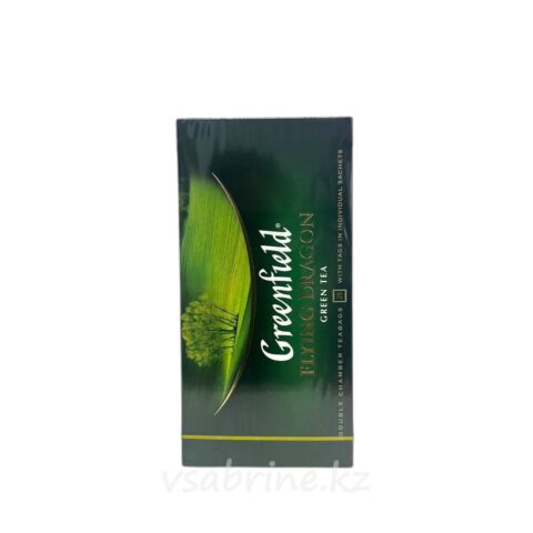 Чай Greenfield Flying Dragon Green Tea, пакетированный 25 шт