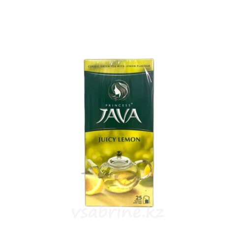 Чай Принцесса Ява зеленый с ароматом лимона пакетированны 25×1.5г
