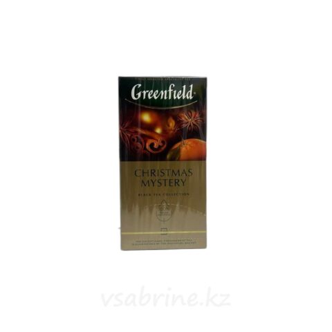 Чай Greenfield пакетированный Christmas Mystery.Black tea 1.5г х25п.