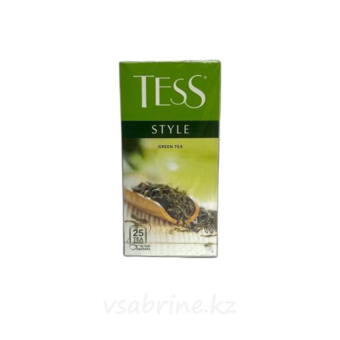 Чай Tess пакетированный Style Green Tea, 25 шт
