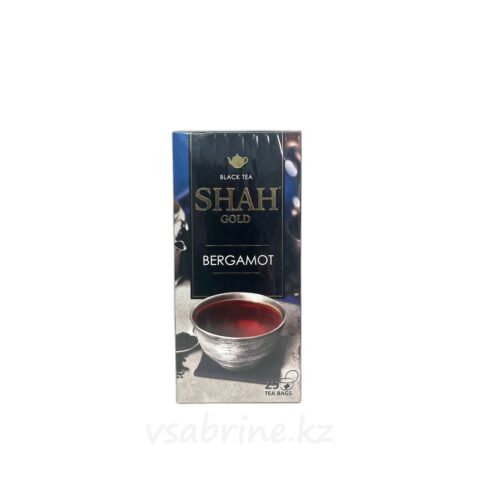 Чай шах голд вечерний с ароматом бергамота 25x 2г