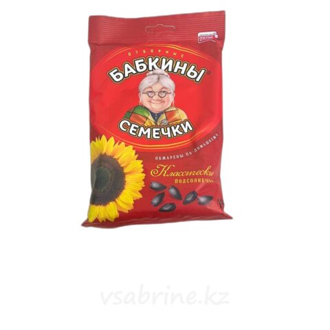 Семечки Бабкины классические 190гр