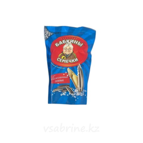 Семечки Бабкины полосатые соленые 240г