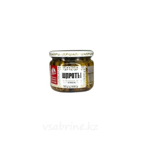 Шпроты в масле За родину 270гр ж.б