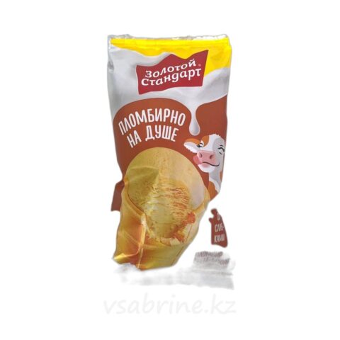 Мороженое Золотой Стандарт Пломбир Крем Брюле.