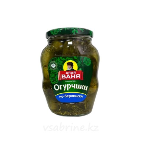 Огурчики Дядя Ваня по Берлински 680гр ст/б