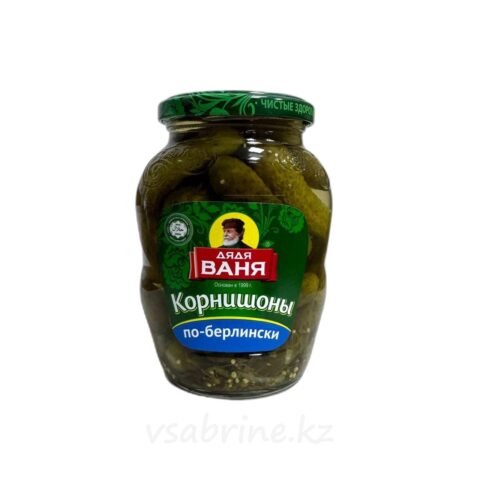 Корнишоны Дядя Ваня по Берлински 350гр ст/б