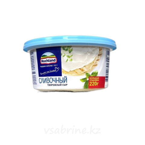 Сыр Hochland творожный сливочный 220г пл/б