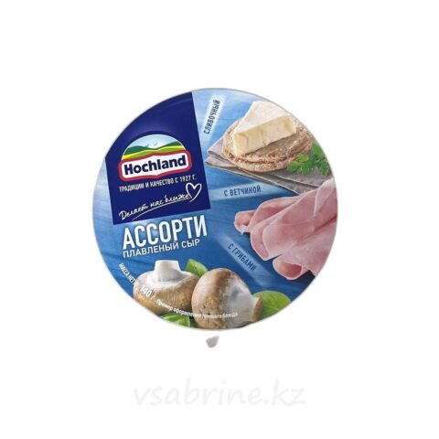Сыр Плавленый Hochland Ассорти Синее 140 гр
