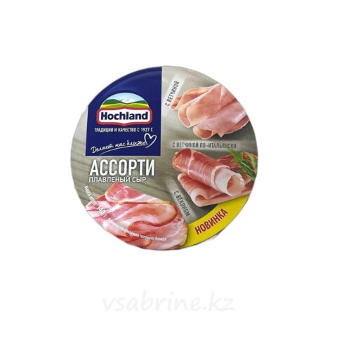 Сыр Hochland круг ассорти деликатесное, 140 гр