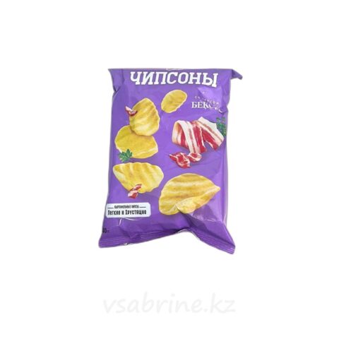 Чипсы Чипсоны со вкусом бекон 40гр