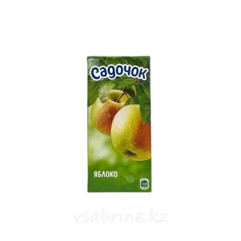 Сок Садочок Яблоко т/п 0.9л
