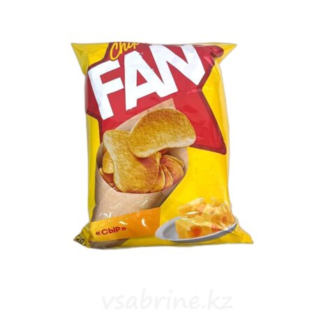 Чипсы Fan со вкусом сыра 120гр