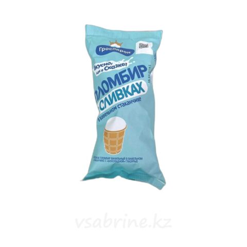 Мороженое Пломбир на сливках 90 г.